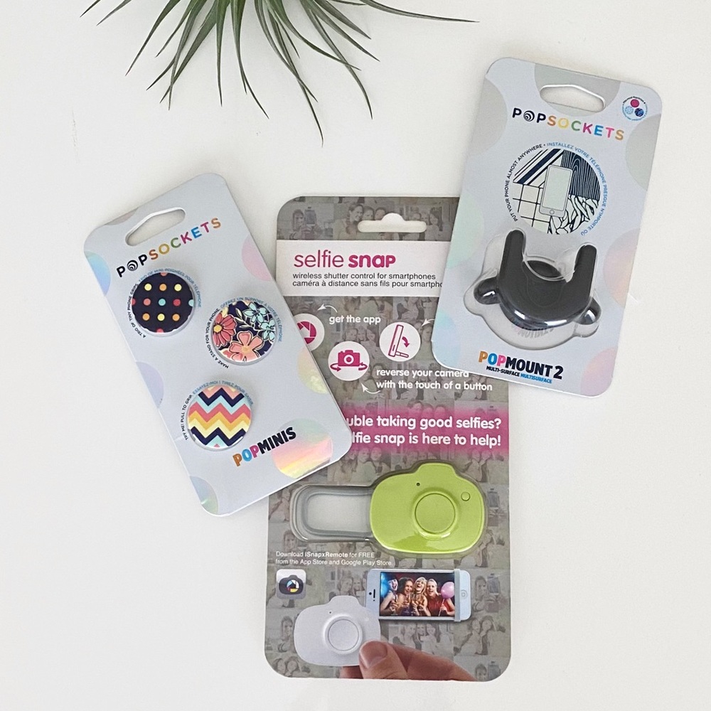 Popsocket bundle with Selfie Snap